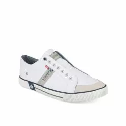 Baskets BLANC DENIM SIDE