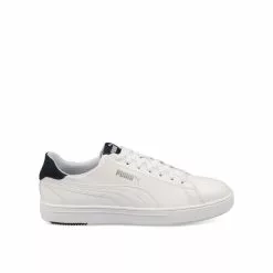 Baskets BLANCHES Smash Pure PUMA -magasin de chaussures baskets blanches puma smash pure 1