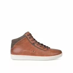 Baskets COGNAC FREECODER -magasin de chaussures baskets cognac freecoder 2