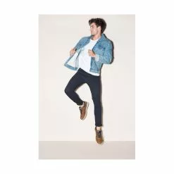 Baskets MARRON DENIM SIDE 13 Baskets MARRON DENIM SIDE -magasin de chaussures baskets marron denim side 21