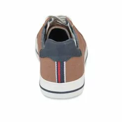 Baskets MARRON DENIM SIDE -magasin de chaussures baskets marron denim side 34