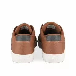 Baskets MARRON LEVIS -magasin de chaussures baskets marron levis 3