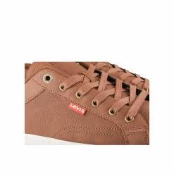 Baskets MARRON LEVIS -magasin de chaussures baskets marron levis 4