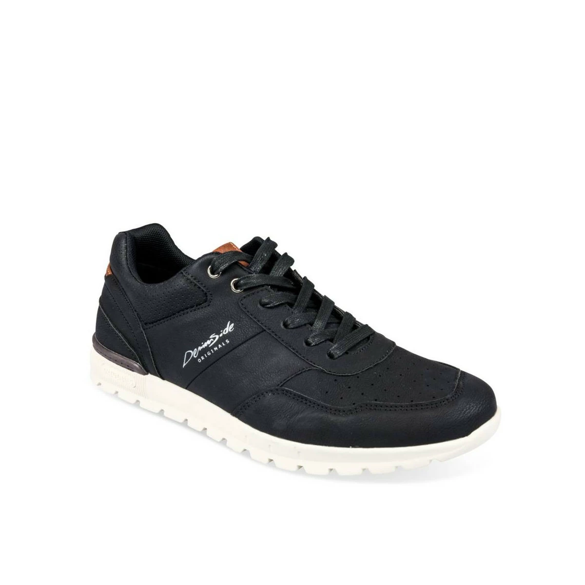 Baskets NOIR DENIM SIDE 1 Baskets NOIR DENIM SIDE