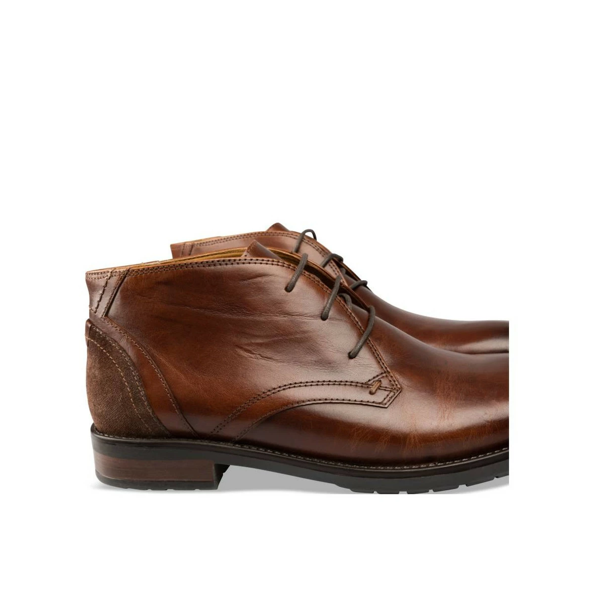 Bottines COGNAC B-BLAKE CUIR 6 Bottines COGNAC B-BLAKE CUIR â Image 6