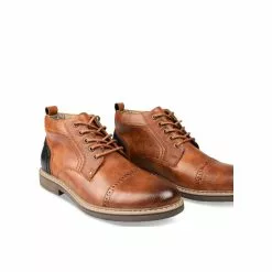 Bottines COGNAC DENIM SIDE -magasin de chaussures bottines cognac denim side 10