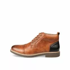 Bottines COGNAC DENIM SIDE -magasin de chaussures bottines cognac denim side 7