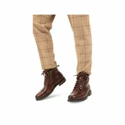 Bottines COGNAC DENIM SIDE CUIR -magasin de chaussures bottines cognac denim side cuir 11