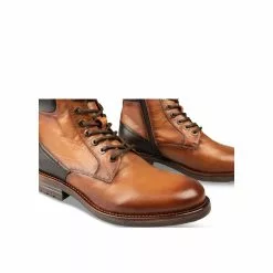 Bottines COGNAC DENIM SIDE CUIR 12 Bottines COGNAC DENIM SIDE CUIR -magasin de chaussures bottines cognac denim side cuir 17