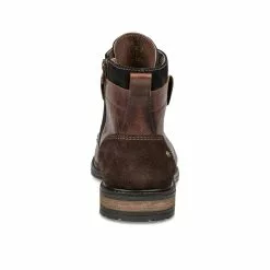 Bottines COGNAC DENIM SIDE CUIR -magasin de chaussures bottines cognac denim side cuir 22