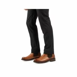 Bottines COGNAC DENIM SIDE CUIR -magasin de chaussures bottines cognac denim side cuir 32