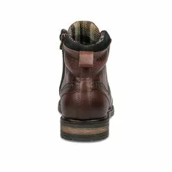 Bottines COGNAC DENIM SIDE CUIR -magasin de chaussures bottines cognac denim side cuir 8