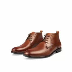Bottines COGNAC PIERRE CARDIN