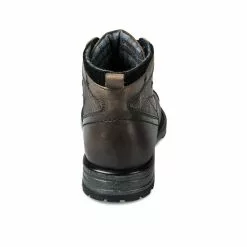 Bottines GRIS DENIM SIDE CUIR -magasin de chaussures bottines gris denim side cuir 2