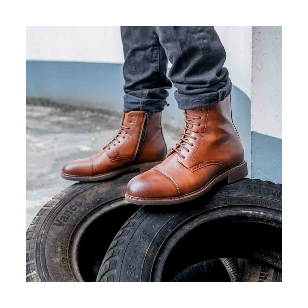 Bottines MARRON B-BLAKE 6 Bottines MARRON B-BLAKE – Image 6