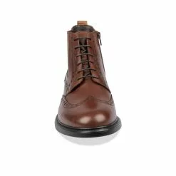 Bottines MARRON B-BLAKE CUIR -magasin de chaussures bottines marron b blake cuir 23