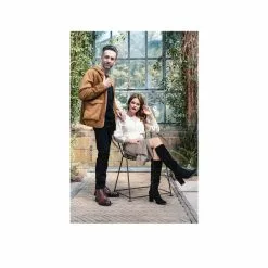 Bottines MARRON B-BLAKE CUIR -magasin de chaussures bottines marron b blake cuir 24