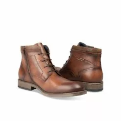 Bottines MARRON B-BLAKE CUIR -magasin de chaussures bottines marron b blake cuir 3