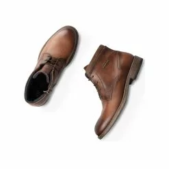 Bottines MARRON B-BLAKE CUIR -magasin de chaussures bottines marron b blake cuir 4