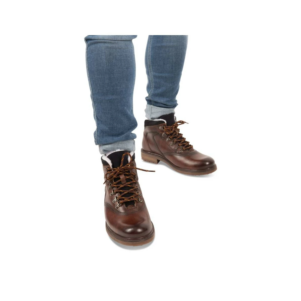 Bottines MARRON CAPE MOUNTAIN CUIR 7 Bottines MARRON CAPE MOUNTAIN CUIR – Image 7