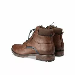 Bottines MARRON DENIM SIDE -magasin de chaussures bottines marron denim side 108