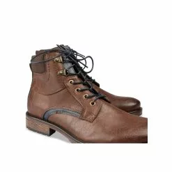 Bottines MARRON DENIM SIDE -magasin de chaussures bottines marron denim side 110