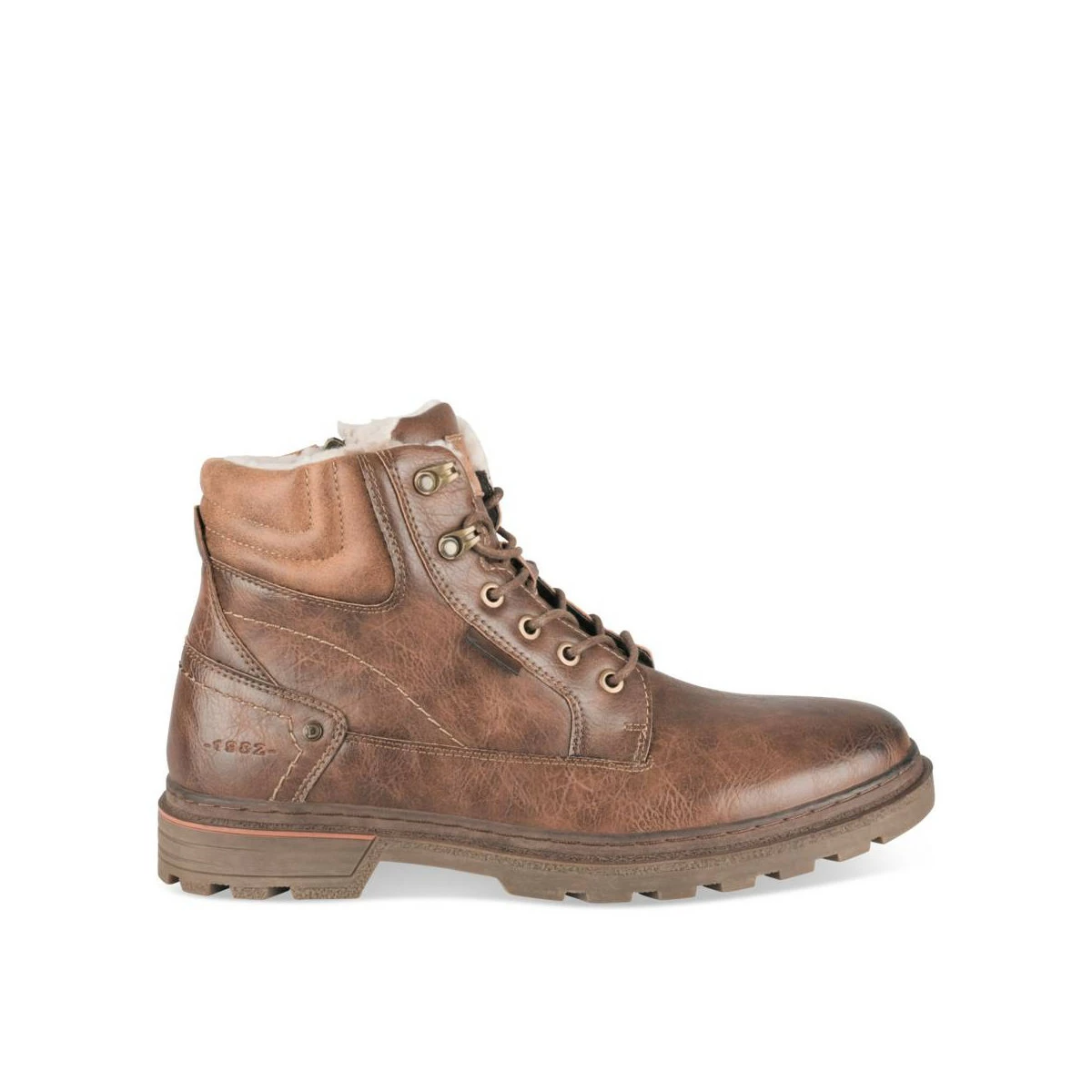 Bottines MARRON DENIM SIDE 1 Bottines MARRON DENIM SIDE