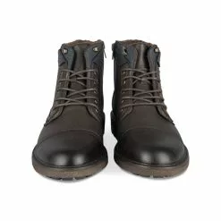 Bottines MARRON DENIM SIDE -magasin de chaussures bottines marron denim side 146