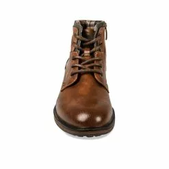 Bottines MARRON DENIM SIDE -magasin de chaussures bottines marron denim side 165