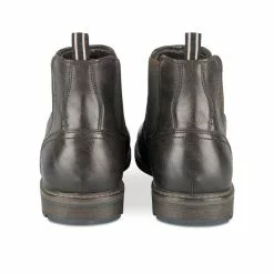 Bottines MARRON DENIM SIDE -magasin de chaussures bottines marron denim side 3