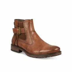 Bottines MARRON DENIM SIDE