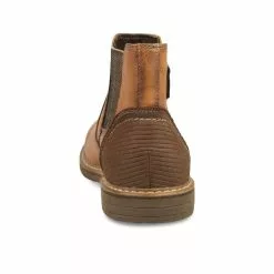 Bottines MARRON DENIM SIDE -magasin de chaussures bottines marron denim side 42