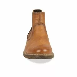 Bottines MARRON DENIM SIDE -magasin de chaussures bottines marron denim side 44