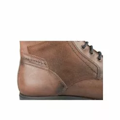 Bottines MARRON DENIM SIDE CUIR -magasin de chaussures bottines marron denim side cuir 118