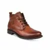 Bottines MARRON DENIM SIDE CUIR