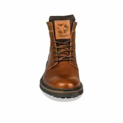 Bottines MARRON DENIM SIDE CUIR -magasin de chaussures bottines marron denim side cuir 60