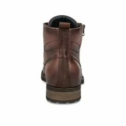Bottines MARRON DENIM SIDE CUIR -magasin de chaussures bottines marron denim side cuir 7