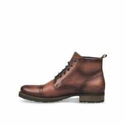 Bottines MARRON DENIM SIDE CUIR -magasin de chaussures bottines marron denim side cuir 8