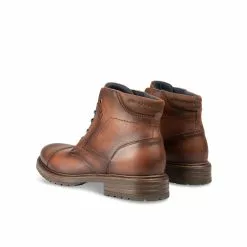 Bottines MARRON DENIM SIDE CUIR -magasin de chaussures bottines marron denim side cuir 84