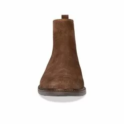 Bottines MARRON DENIM SIDE CUIR -magasin de chaussures bottines marron denim side cuir 97