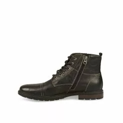 Bottines NOIR DENIM SIDE -magasin de chaussures bottines noir denim side 101