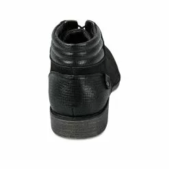 Bottines NOIR DENIM SIDE -magasin de chaussures bottines noir denim side 29