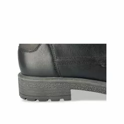 Bottines NOIR DENIM SIDE -magasin de chaussures bottines noir denim side 4