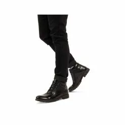 Bottines NOIR DENIM SIDE -magasin de chaussures bottines noir denim side 75