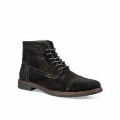 Bottines NOIR DENIM SIDE CUIR