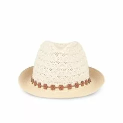 Chapeau BEIGE LOVELY SKULL