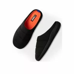 Chaussons NOIR DENIM SIDE -magasin de chaussures chaussons noir denim side 4