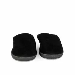 Chaussons NOIR ISOTONER -magasin de chaussures chaussons noir isotoner 2