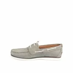 Chaussures Bateau GRIS CAPE BOARD CUIR -magasin de chaussures chaussures bateau gris cape board cuir 13