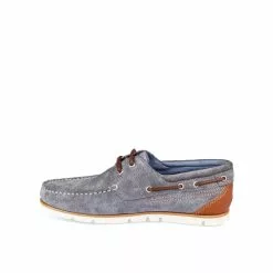 Chaussures Bateau GRIS CAPE BOARD CUIR -magasin de chaussures chaussures bateau gris cape board cuir 18